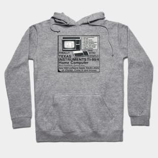 Finally!  TI-99/4 Home Computer Hoodie